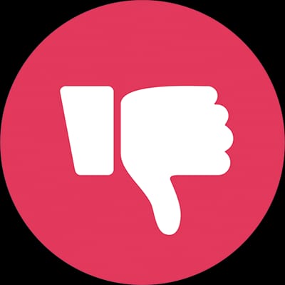 thumbs down Dr KE Kabala Patient Feedback